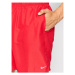 Nike Plavecké šortky Essential Volley NESSA559 Červená Regular Fit