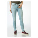 Tommy Jeans Rifle - TOMMY HILFIGER MID RISE SKINNY NORA SGBST modré