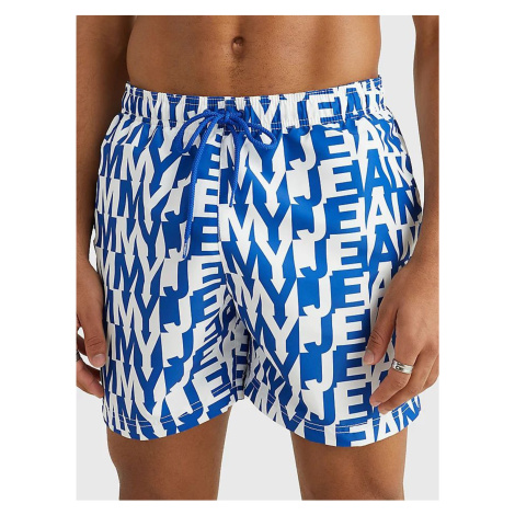 Plavky pre mužov Tommy Hilfiger Underwear - modrá, biela