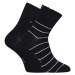 Tommy Hilfiger Ponožky - TH WOMEN SHORT SOCK 2P TOMMY BRETON STRIPE modré