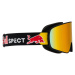 Lyžiarske okuliare RED BULL SPECT RUSH-17RE2, black red snow - orange with red mirror cat. S2