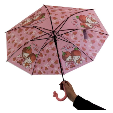 Detský ružový dáždnik GRALE John-C