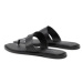 Calvin Klein Žabky Almond Flat Tp Slide Hf HW0HW01159 Čierna