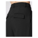 Simple Bavlnené nohavice SPD504-01 Čierna Relaxed Fit