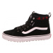 Juniorská vychádzková obuv VANS YT Filmore HI Vansguard (Suede) black red plaid