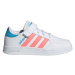 Detská rekreačná obuv ADIDAS Breaknet EL C footwear white acid red sky rush