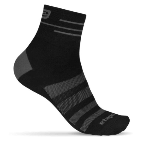 Etape SOX Pánske športové ponožky, čierna, veľkosť