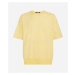 Sveter Karl Lagerfeld Kl Monogram Knitted Tee Lemon Drop