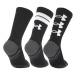 Ponožky UNDER ARMOUR 3 PACK-UA Perf Tech Nov Crew-BLK