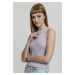 Women's Cropped Top Turtleneck - Grey