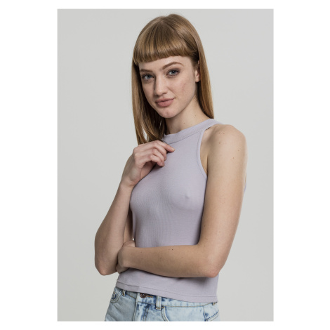 Women's Cropped Top Turtleneck - Grey Urban Classics