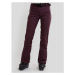 Dámske lyžiarske softshellové nohavice FUNDANGO Galena Softshell Pants-398-aubergine