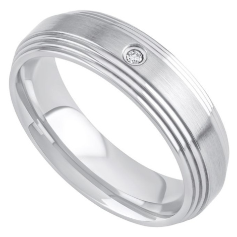 L´AMOUR prsteň snubný pre ženy z chirugickej ocele Silvego