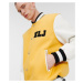 Bunda Karl Lagerfeld Jeans Klj Baseball Jacket Mellow Yellow/ White