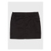 Calvin Klein Jeans Sukňa Monogram Off Placed IG0IG01824 Čierna Regular Fit