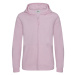 Just Hoods Detská mikina na zips JH050J Baby Pink