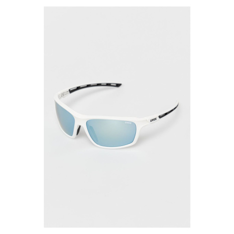 Slnečné okuliare Uvex biela farba