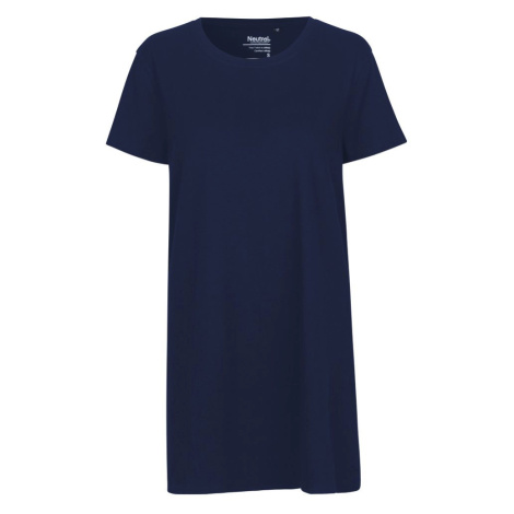 Neutral Dámske dlhé tričko z organickej Fairtrade bavlny - Námornícka modrá