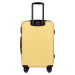 SVETLOŽLTÁ SADA CESTOVNÝCH KUFROV WINGS SWAN SN120-5, SET OF 5 SUITCASES (L, M, S, XS, BC) WINGS