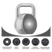 Gorilla Sports Soutěžní kettlebell, šedý, 36 kg