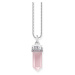 Thomas Sabo PE955-640-9 Silver pendant with rose-coloured rose quartz crystal