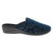 Dámské domácí pantofle Rogallo 28180 modrá E/28180 /27694/