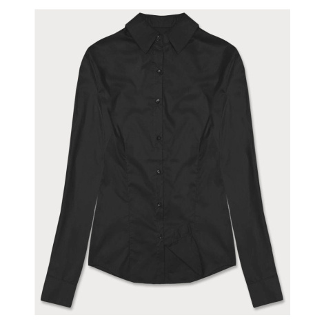 Klasická čierna dámska košeľa (HH039-1) J.STYLE
