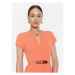 Lauren Ralph Lauren Každodenné šaty 250868639009 Oranžová Regular Fit