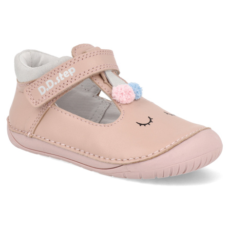 Barefoot dětské sandály D.D.step - H070-51968 růžové
