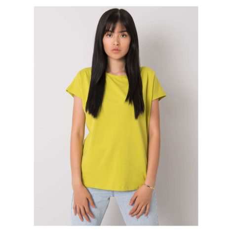 Light green monochrome T-shirt Nadia