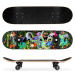 Spokey Ollie Skateboard 78,7 x 20 cm ABEC7 so svietiacimi prvkami v tme