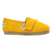 Paez  Gum Classic K - Combi Linen Saffron  Espadrilky Žltá