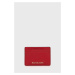 Kožené puzdro na karty MICHAEL Michael Kors dámsky, ružová farba