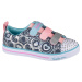 Vzorované dievčenské tenisky Skechers Sparkle Lite Heartsland 314753L-DMLT