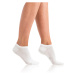 Bellinda GREEN ECOSMART IN-SHOE SOCKS - Krátke ponožky z bio bavlny - biela