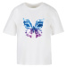 Women's T-shirt Chromed Butterfly Tee - white