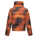 Ragwear Zimná bunda 'Lunis'  oranžová melírovaná / ohnivo červená
