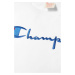 Champion Premium reversa weave dámska mikina  veľké logo - biela Veľkosť: S