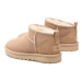 Ugg Snehule W Classic Ultra Mini 1116109 Béžová