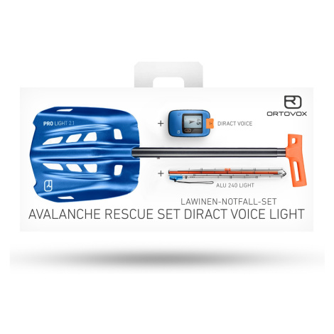 Lavínový set Ortovox Rescue Set Diract Voice Light Farba: modrá