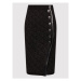 Pinko Puzdrová sukňa Buttafuoco 1G16UR Y7GV Čierna Slim Fit