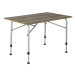 Stôl Bo-Camp Table Feather 110x70 cm Farba: hnedá
