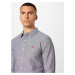 LEVI'S ® Košeľa 'LS Battery HM Shirt Slim'  sivá melírovaná