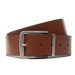 Calvin Klein Pánsky opasok Classic Rev/Adj Lthr Belt 40mm K50K510786 Čierna