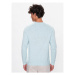 Calvin Klein Sveter Slub Texture Sweater K10K111449 Zelená Regular Fit