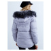 Dámska sivá zimná bunda YP-KR-bx4195.57P-gray