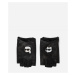 Rukavice Karl Lagerfeld K/Ikonik 2.0 Fingerless Glove Black