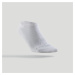 Športové ponožky RS160 nízke 3 páry sivé, biele, tmavomodré