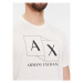 Armani Exchange Tričko 3DZTAD ZJ9AZ 1116 Biela Regular Fit