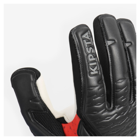 Futbalové brankárske rukavice F900 Viralto čierno-červené KIPSTA
